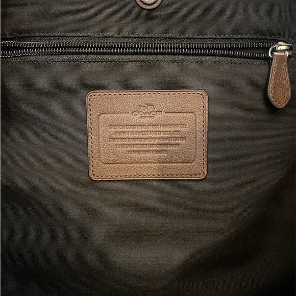 Coach Campus Leather Backpack Bag F72120 in Mahogany - Picture 5 of 10